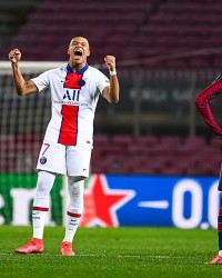  姆巴佩戴帽助球队逆转图卢兹  