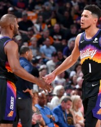  布克末节发威太阳加时险胜快船队